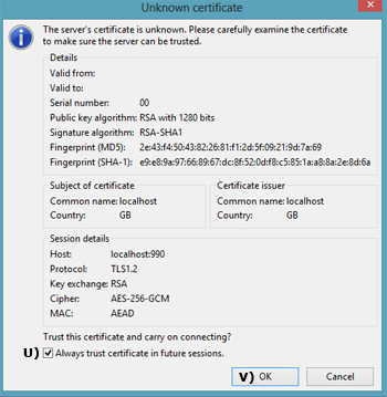 FileZilla Client